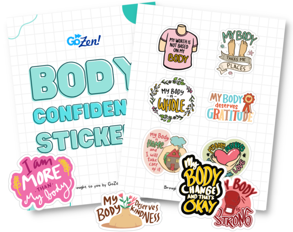 Body Confidence Stickers