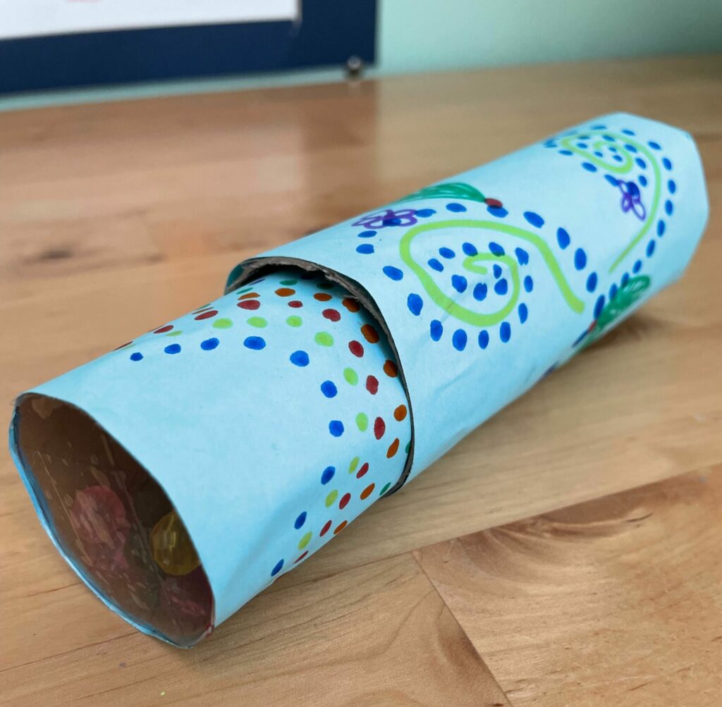 diy kaleidoscope for growth mindset and social and emotional learning