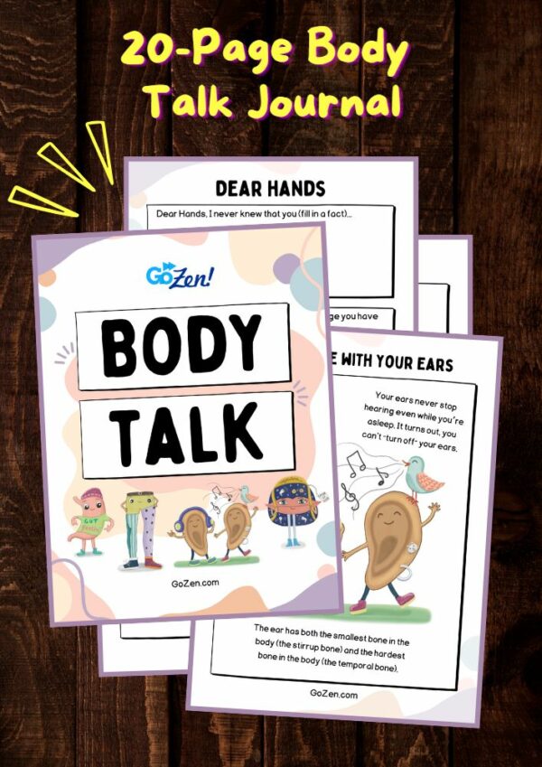 20-Page Body Talk Journal