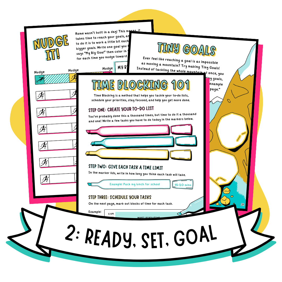 Goal-Setting 2024 Kit: Ready, Set, Goal
